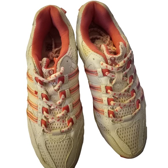 Breast Cancer Pink Ribbon shoes sz 8 - Picture 3 of 4